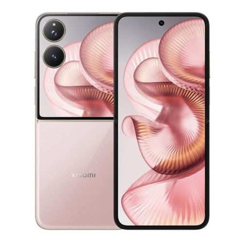 Xiaomi MIX Flip 2 personnalisé, 12 Go + 256 Go, 6,86 pouces + 4,01 pouces, Xiaomi HyperOS 2, Snapdragon 8 Elite Octa Core, NFC, réseau : 5G (rose) SX408F1258-023